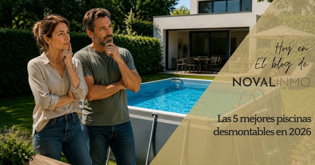Las 5 mejores piscinas desmontables para jardín en 2026